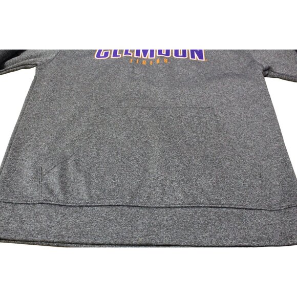 CLEMSON TIGERS FOOTBALL HOODED CHAMPION SWEATER LARGE UNISEX FRONT POCKETS - Picture 4 of 11